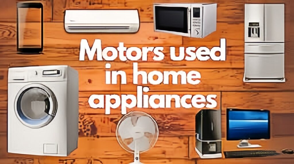 household appliances powered by DC motors