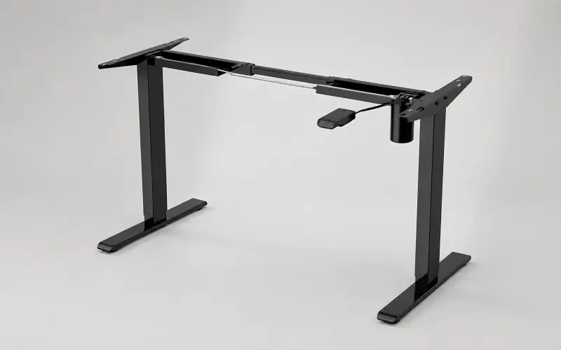 DC gear motor for height adjustable desk mechanism