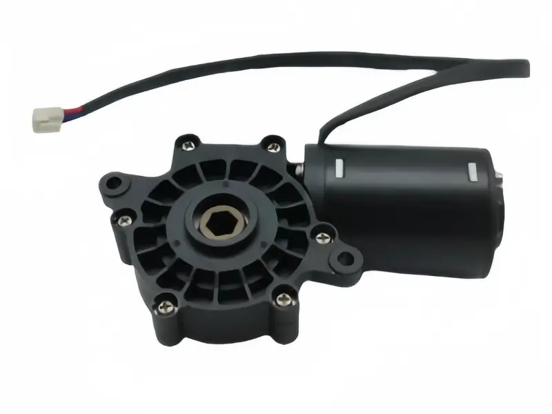 DC gear motor for ice maker and appliance